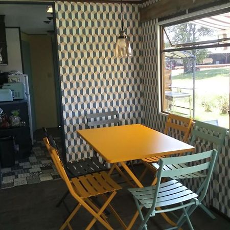 Mobil Home Vintage A La Ferme Des Buttons Rosnay  외부 사진